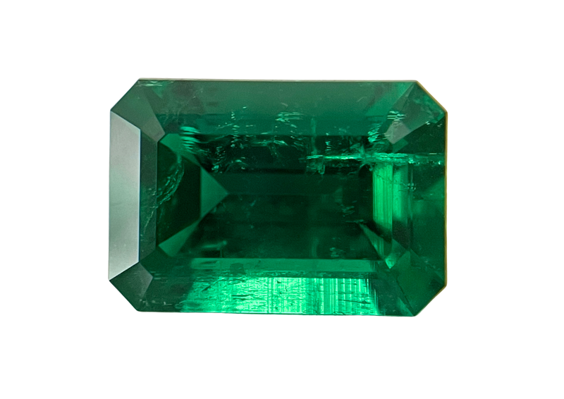 Colombian Emerald · 8.61 ct — after