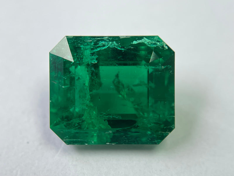 Colombian Emerald · 5.05 ct — before