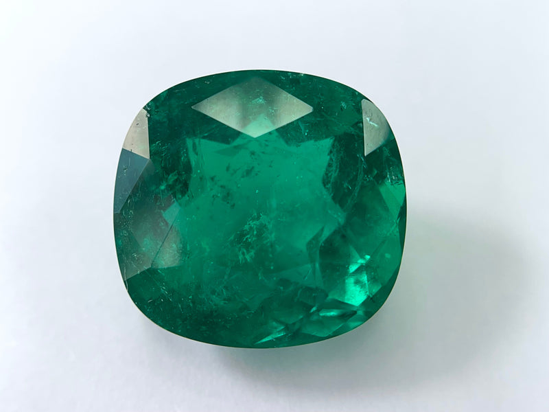 Colombian Emerald · 29.07 ct — before