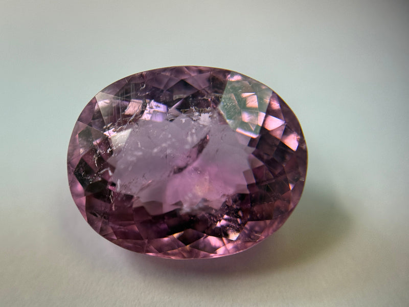 Purple Paraiba Tourmaline · 9.37 ct — before