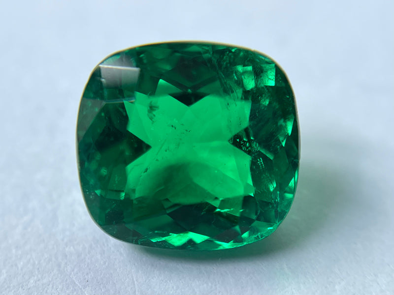 Colombian Emerald · 4.40 ct — before