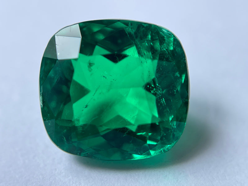Colombian Emerald · 4.40 ct — after